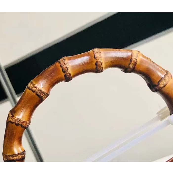 Gucci Women GG Diana Small Shoulder Bag Cuir Black Leather Double G