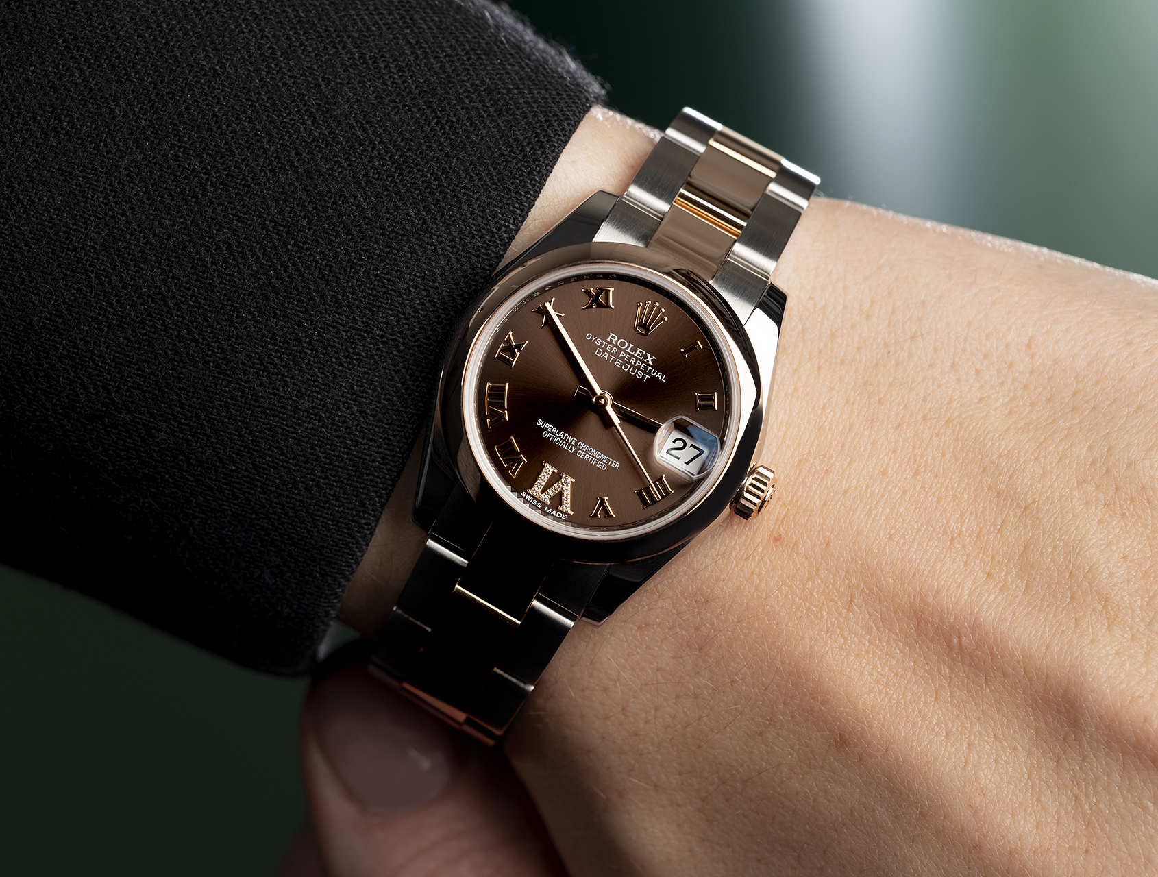 Rolex Datejust Steel & Everose 178241 - 'Diamond VI'