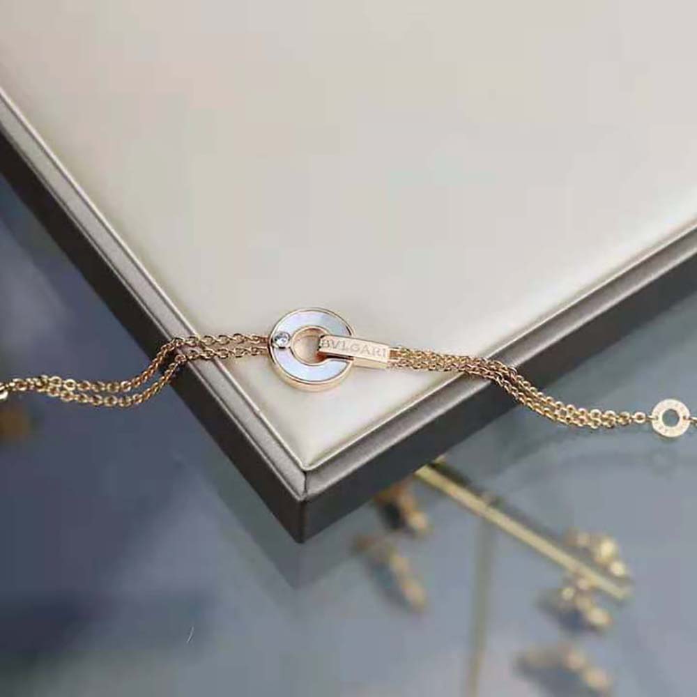 Bvlgari Women Bvlgari Bracelet 18 KT Rose Gold Bracelet