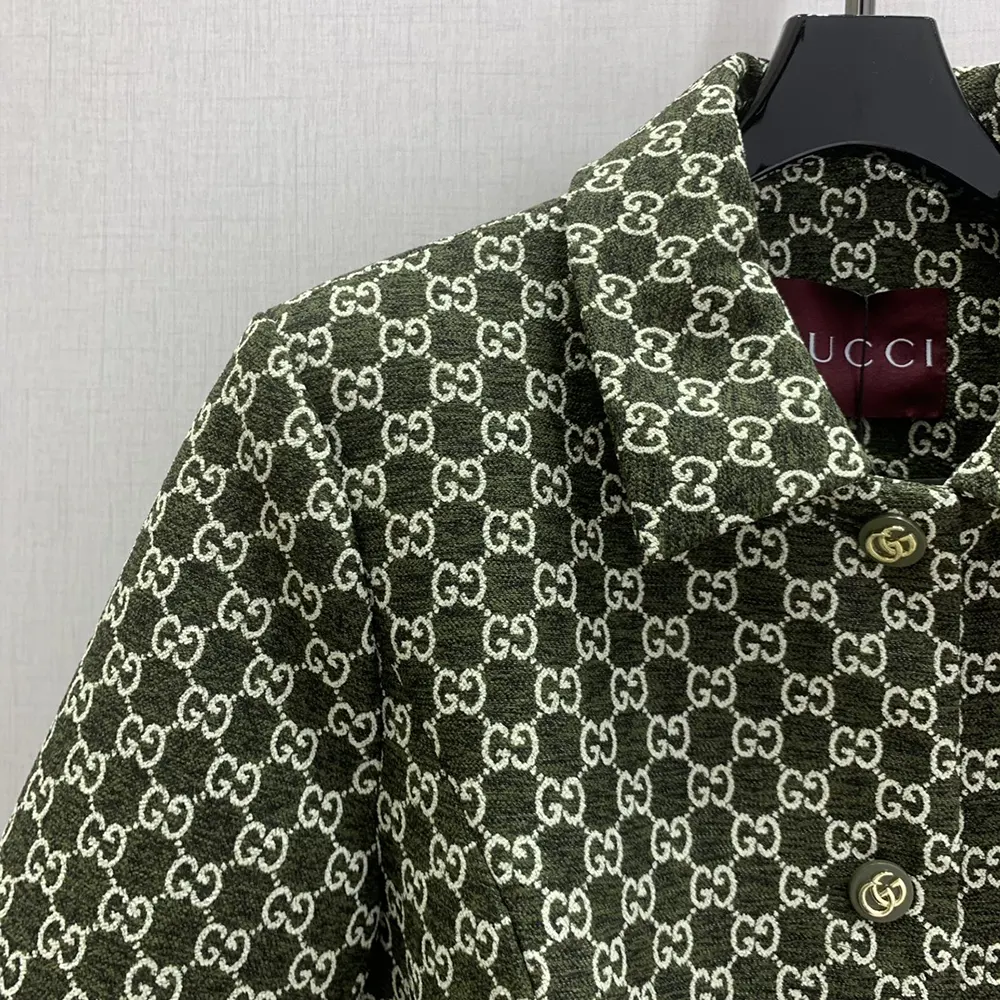 Gucci Women GG Cotton Bouclé Jacket 835539ZASUE