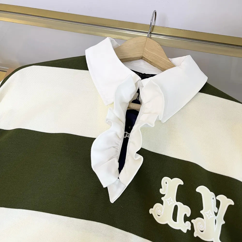 Louis Vuitton Men Long-Sleeved Cotton Rugby Polo 1AFWUB