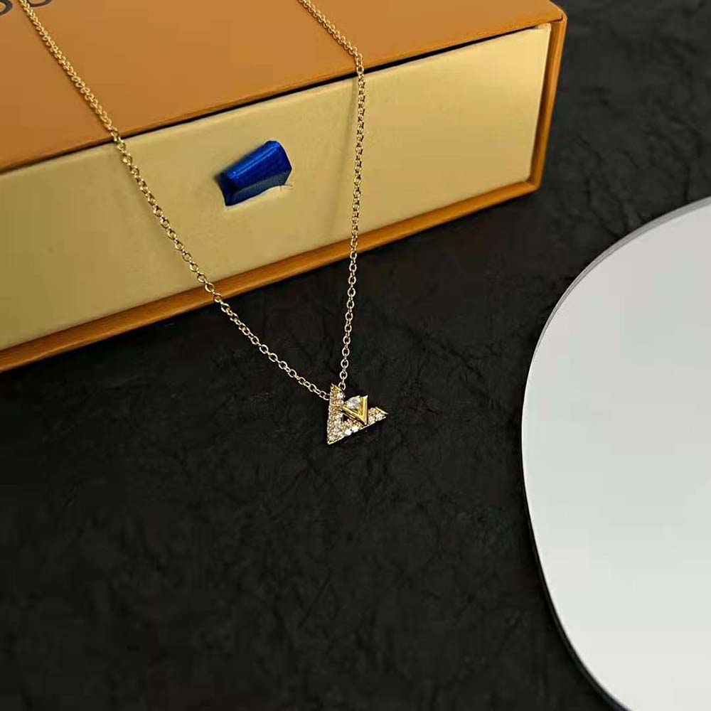 Louis Vuitton Women LV Volt One Pendant in Yellow Gold