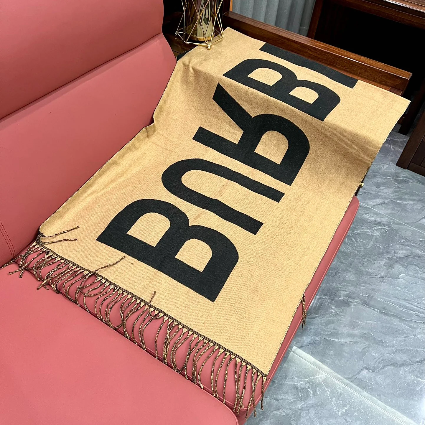 Fashionable and versatile double-sided cashmere scarf 1024101216