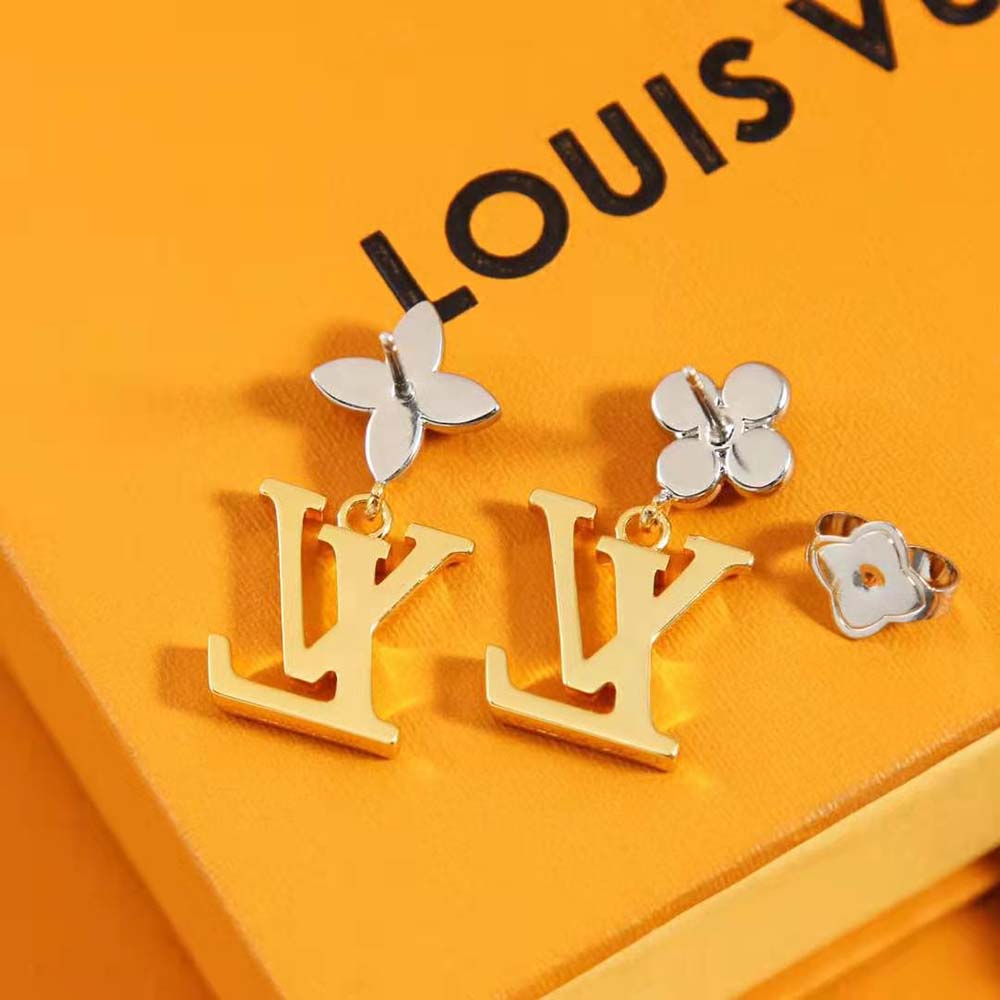 Louis Vuitton Women LV Iconic Flower Earrings