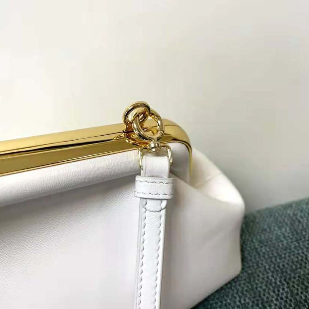 Fendi Women First Small White Leather Bag