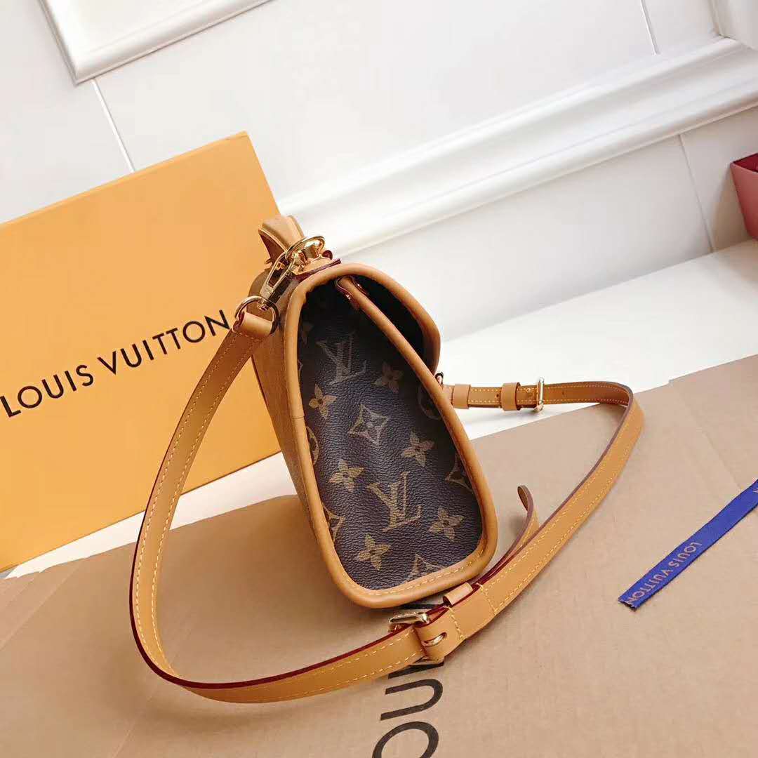 Louis Vuitton LV Women LV Ivy Bag in Monogram Coated Canvas-Brown
