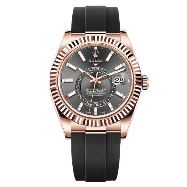 Rolex Sky-Dweller 42mm 326235 Oysterflex Slate Dial New/Complete 2022