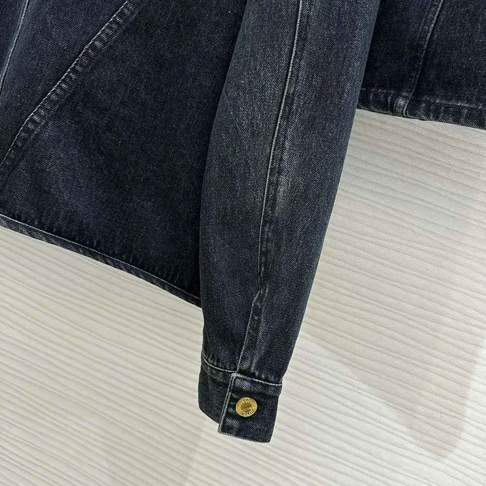 Louis Vuitton Women Nautical LV Patch Denim Jacket 1AFMOM