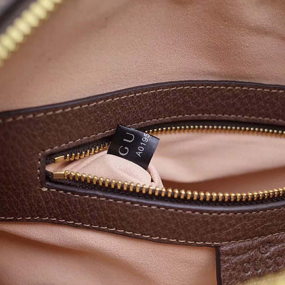 Gucci GG Unisex Ophidia GG Supreme Small Shoulder Bag-Brown