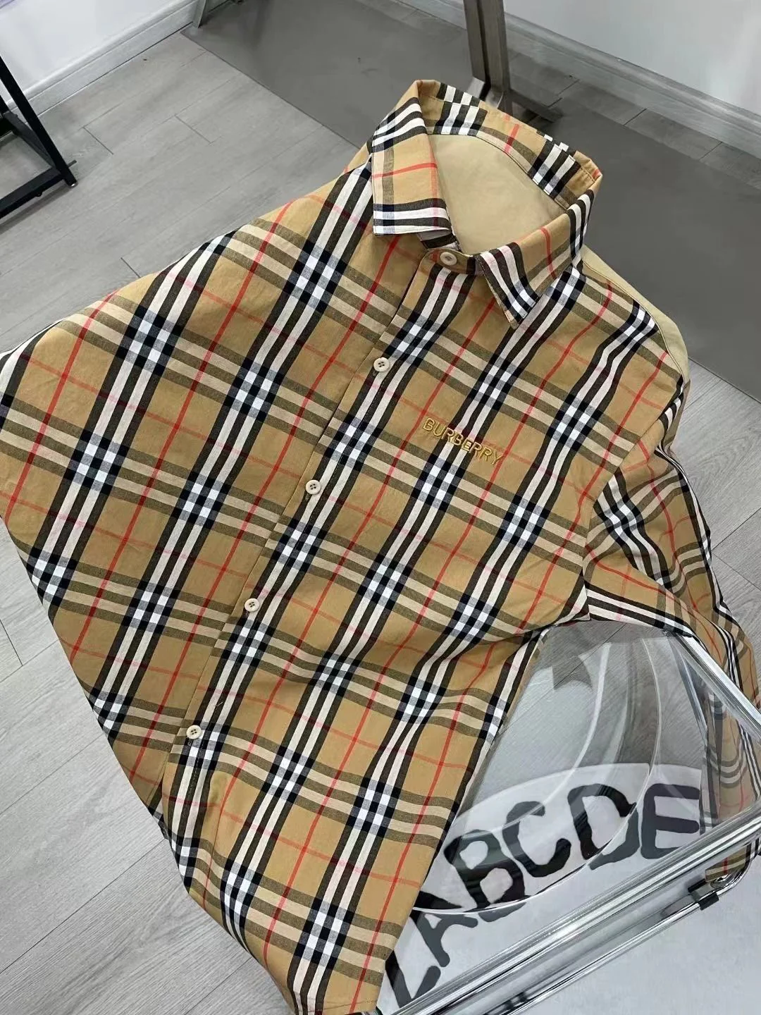 Classic New Plaid Shirt Couple's All-match Jacket 1024032514