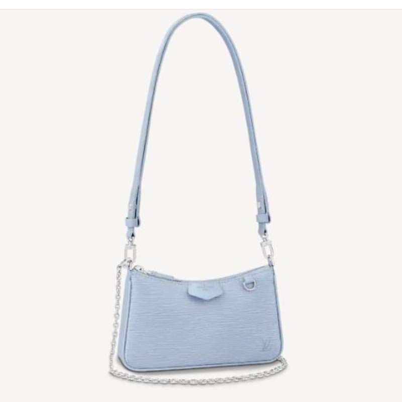 Louis Vuitton LV Women Easy Pouch On Strap Epi Embossed Supple Grained Cowhide Leather