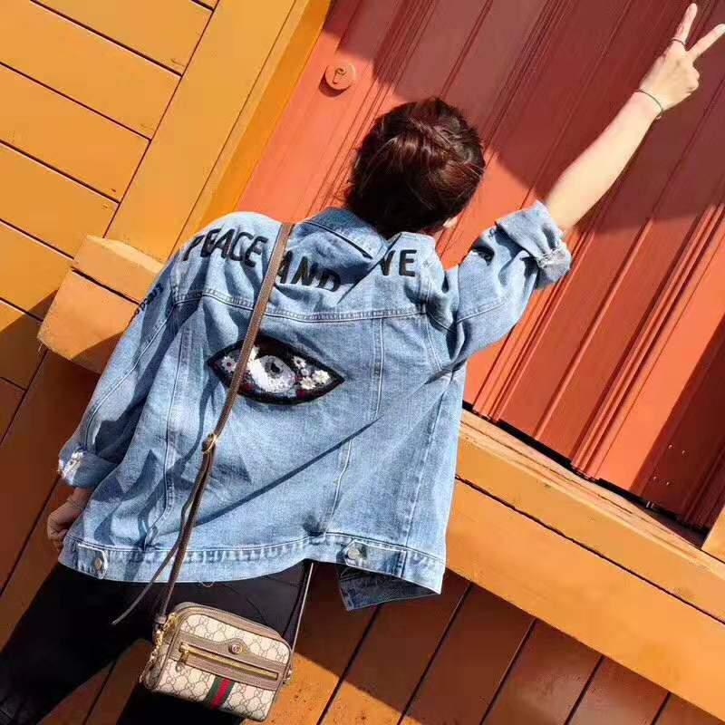 Gucci GG Women Ophidia GG Supreme Mini Bag in Beige/Ebony GG Supreme Canvas