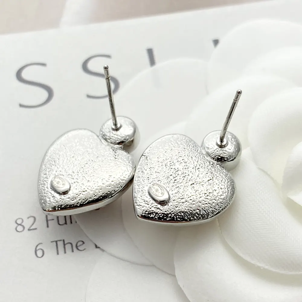 Chanel Women Stud Earrings Metal Resin Glass Strass ABF524