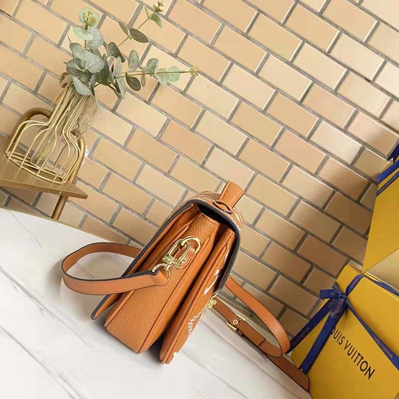 Louis Vuitton LV Women Pochette Metis Bag Embroidered Embossed Supple Grained Cowhide