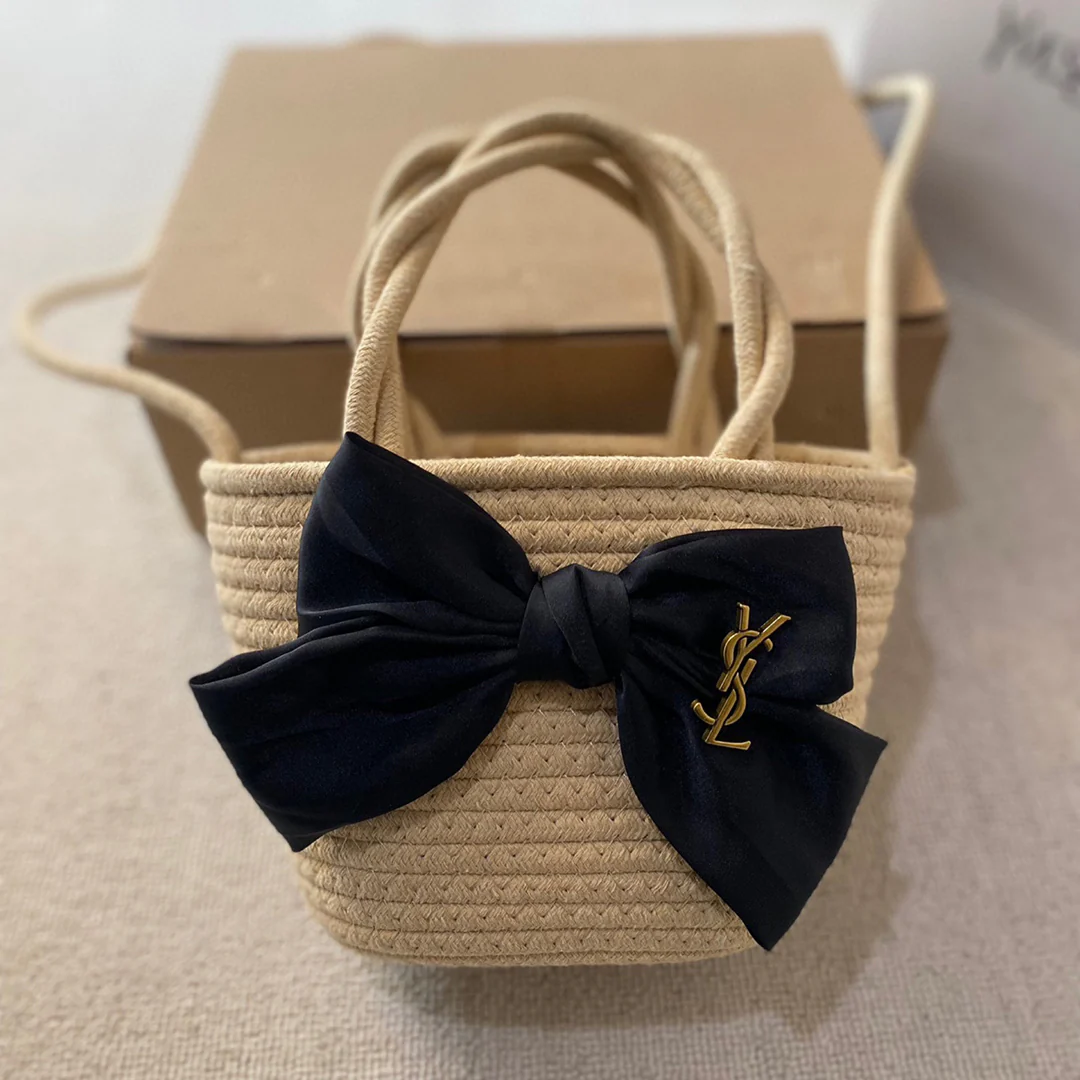 Fashion holiday style handwoven vegetable basket straw bag 1024041002