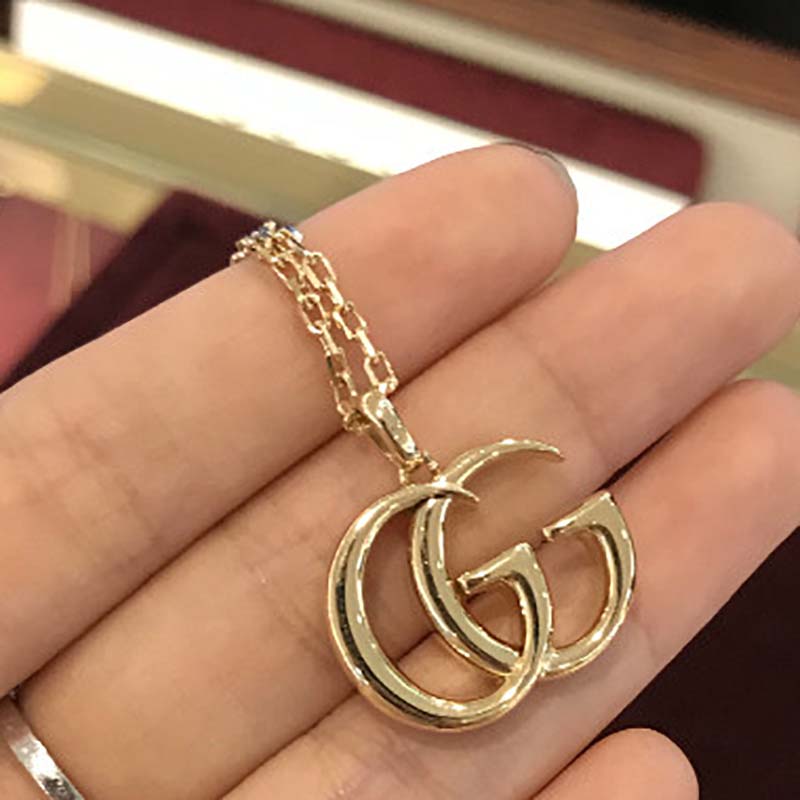 Gucci Women Double G Yellow Gold Necklace Jewelry Gold