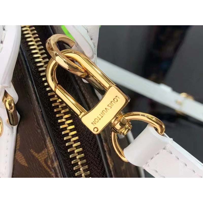 Louis Vuitton Women Ellipse BB Handbag Brown Monogram Coated Canvas Cowhide Leather