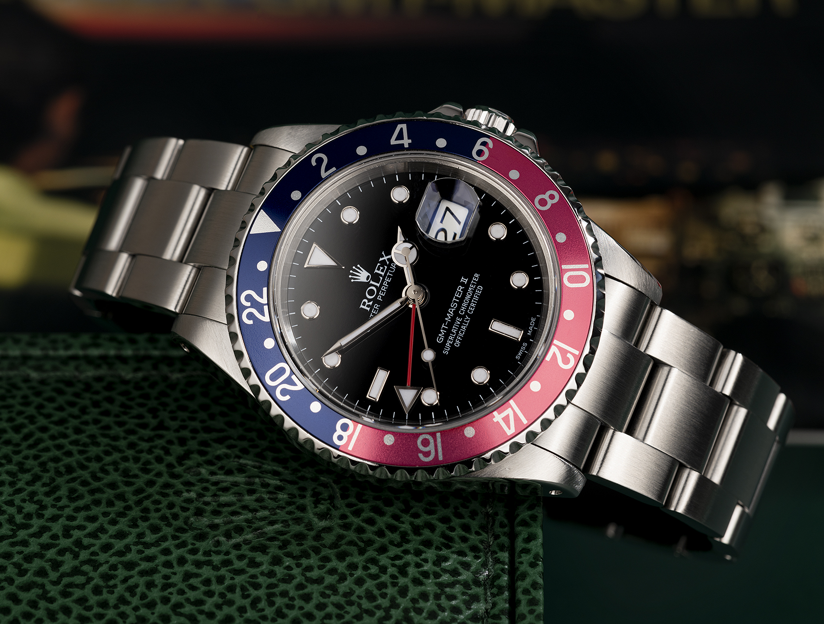 Rolex GMT-II Pepsi Pink Lady 16710