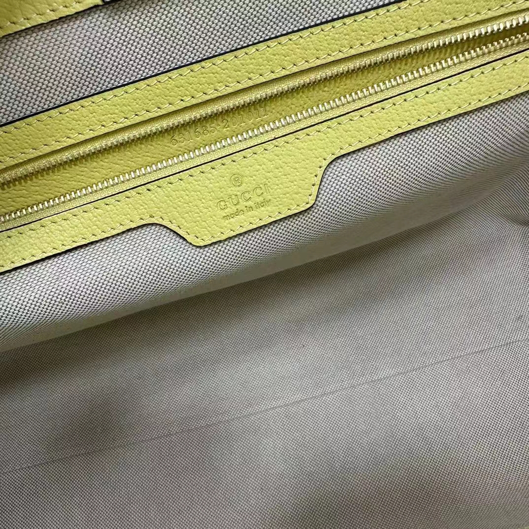 Gucci Unisex Ophidia Jumbo GG Medium Tote Beige Banana Double G