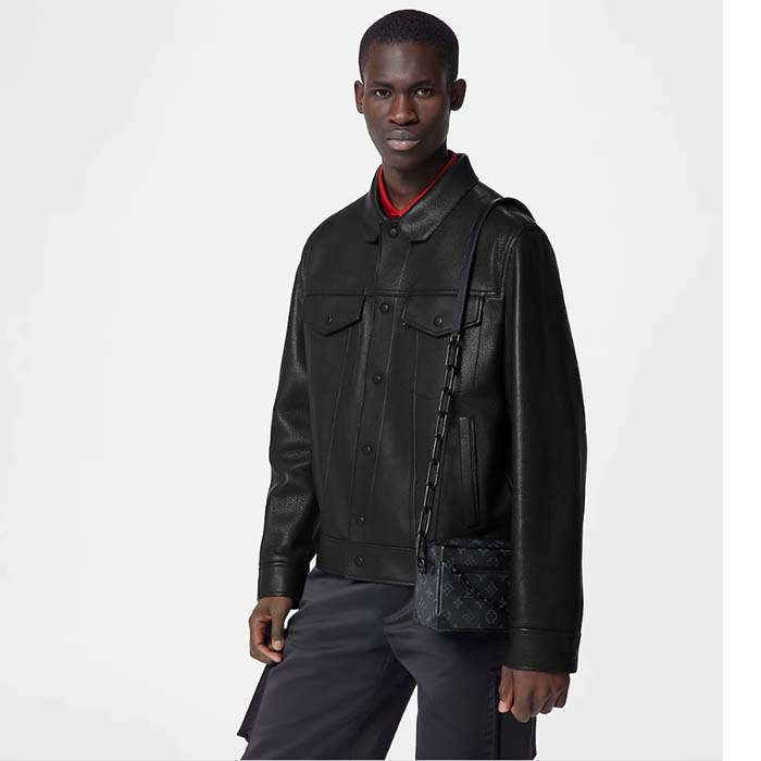 Louis Vuitton LV Men Mini Soft Trunk Bag Monogram Eclipse Coated Canvas