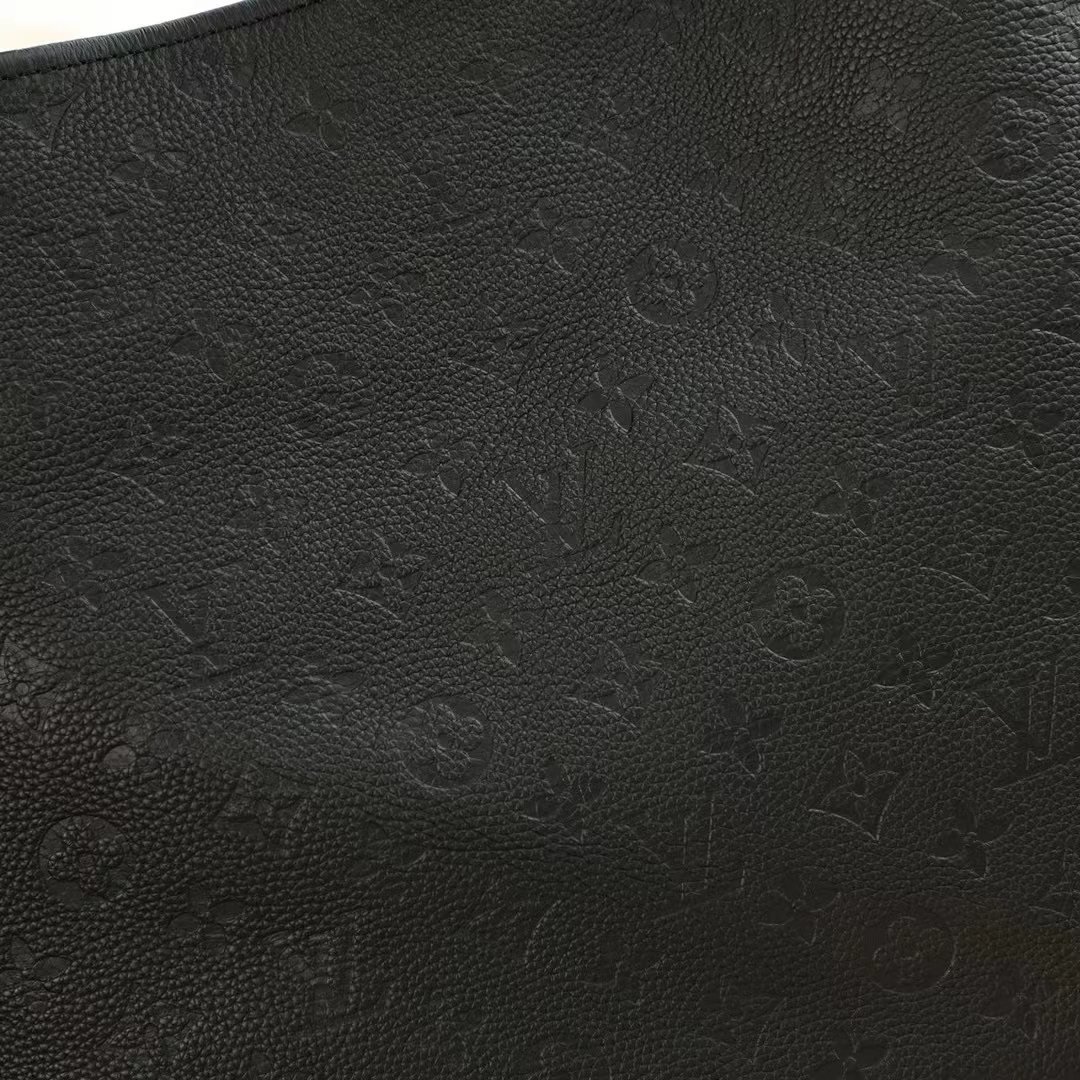 Louis Vuitton Women Artsy MM Handbag Black Monogram Empreinte Embossed Supple Grained Cowhide