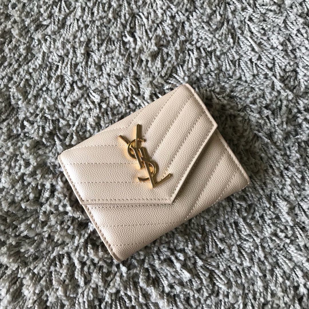 Saint Laurent Handle Bag 13cm Cream 0425020801