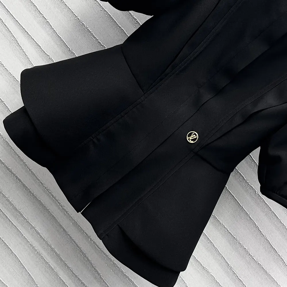 Louis Vuitton Women Puff-Sleeve Peplum Jacket 1AIBB6