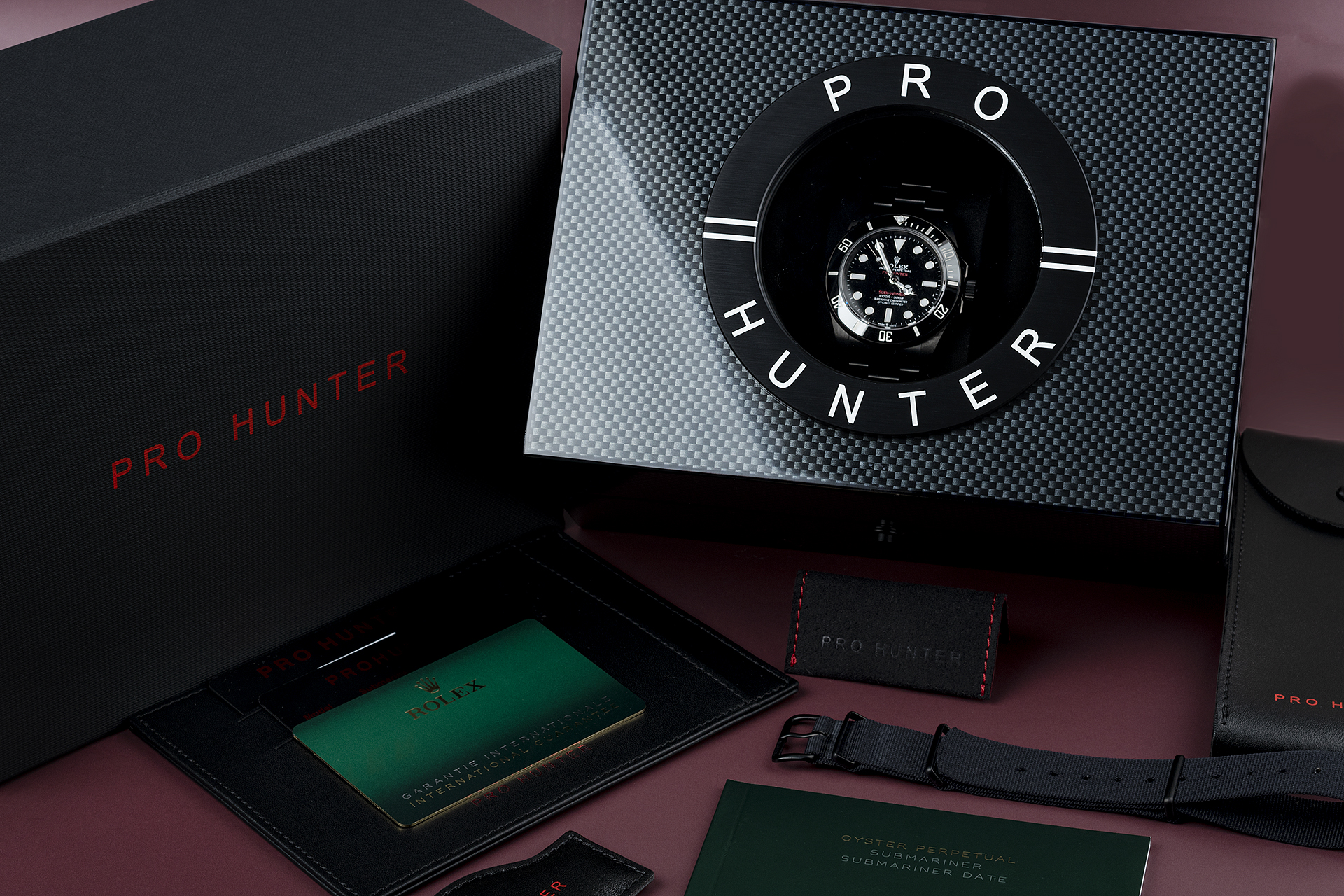 Rolex PRO HUNTER SUBMARINER RED 41 'BRAND NEW' LATEST MODEL