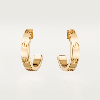CARTIER LOVE EARRINGS