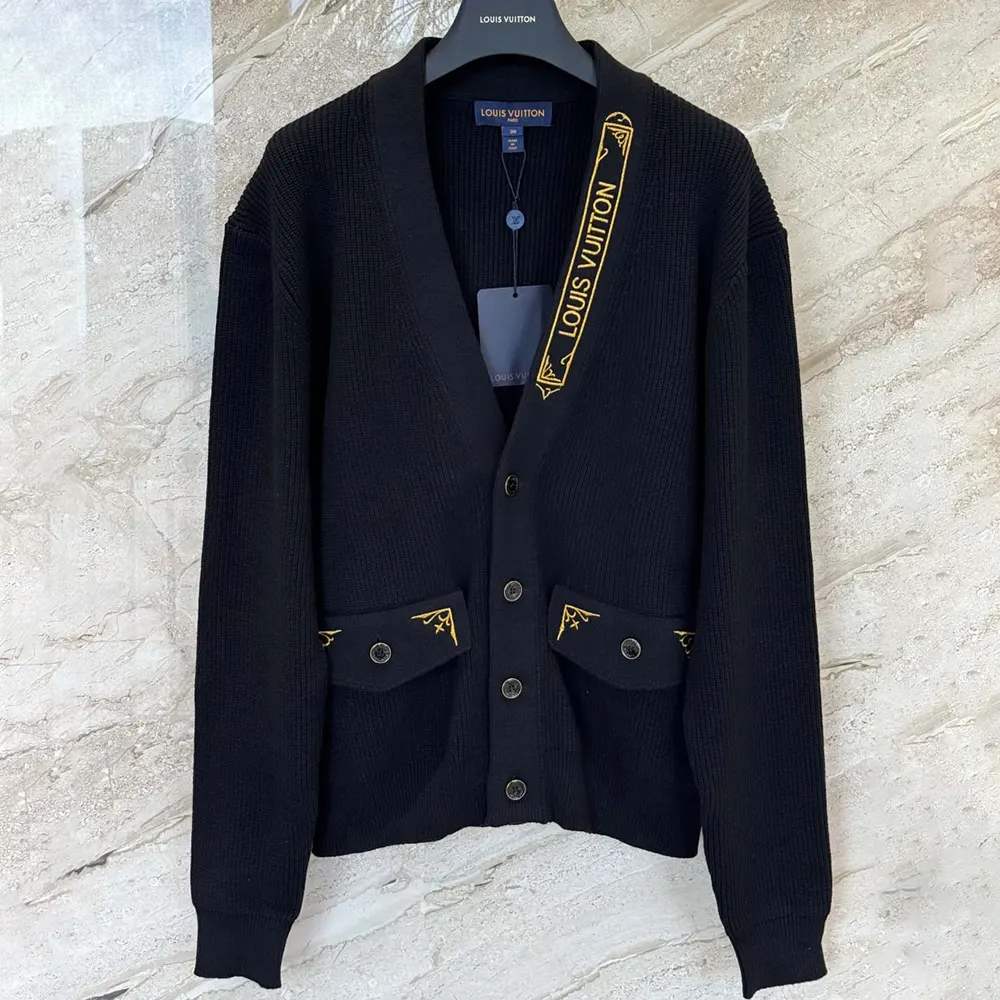 Louis Vuitton Women Embroidered Signature Cardigan 1AHVMZ