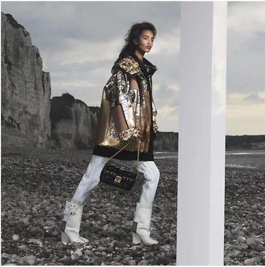 Louis Vuitton LV Women Troca MM Handbag Cashmere Black Damier Quilt Lambskin Calfskin