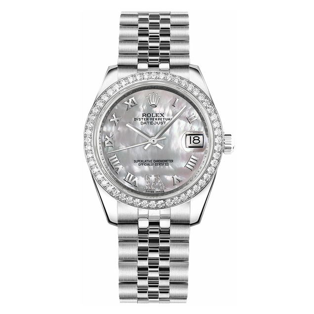 Rolex Datejust 31 Diamond Women's Watch 178384-0014