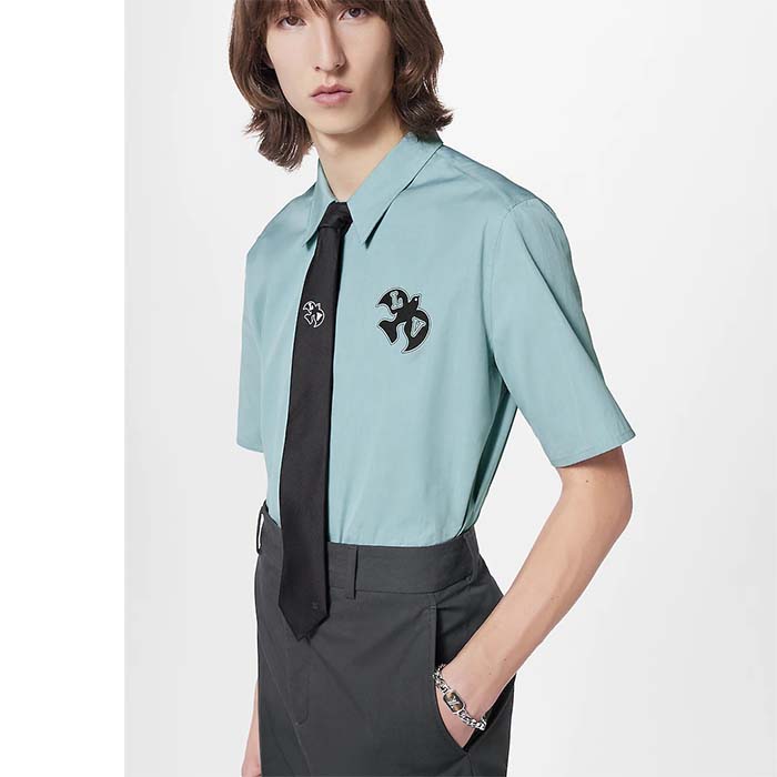 Louis Vuitton Unisex LV Shades Bracelet Brown Metal Silver-Colour Finish