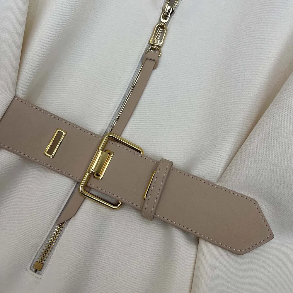 Louis Vuitton Women Belted Crepe T-Shirt Dress 1AGOO8