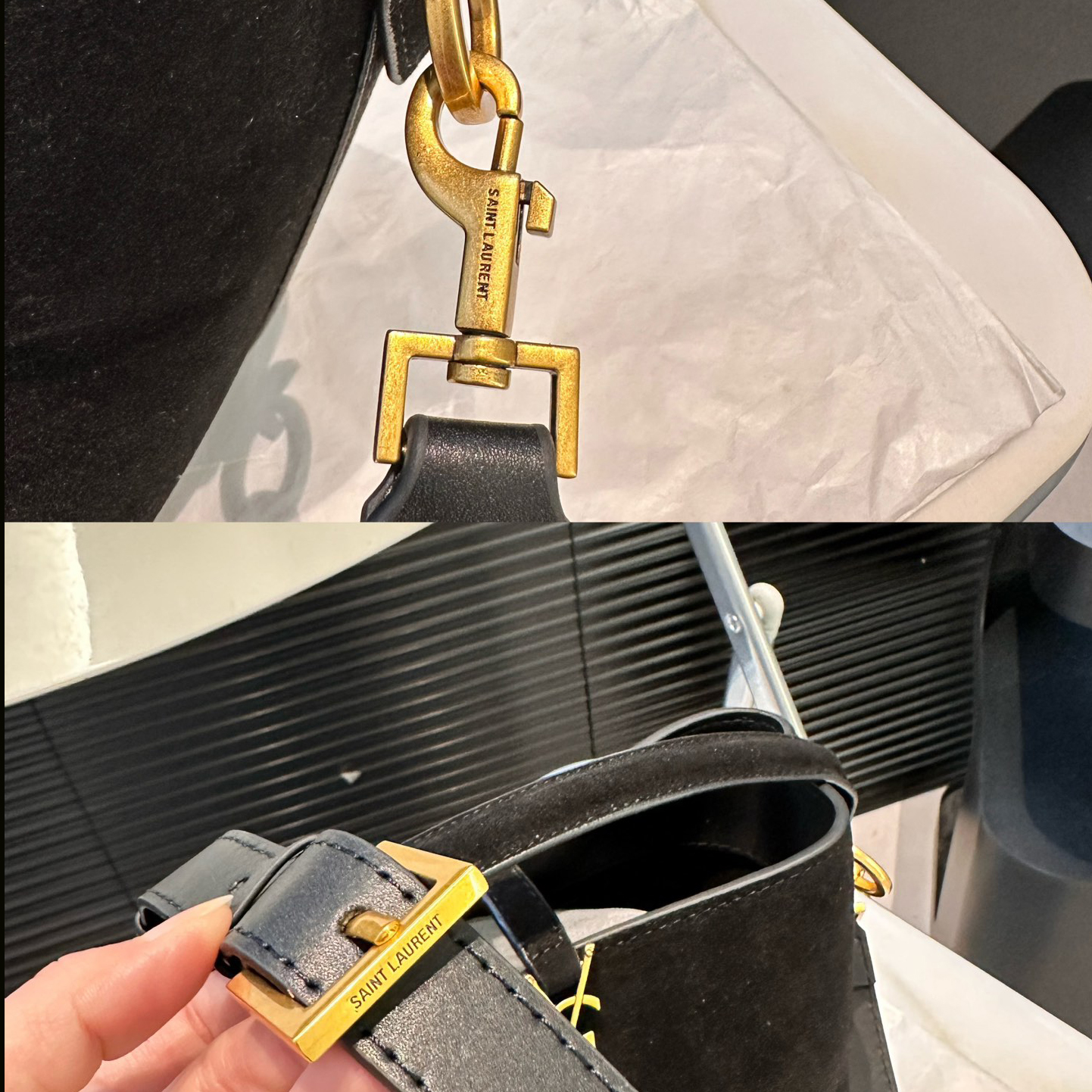 YS New Fashion Frosted Bucket Bag fb0424091302