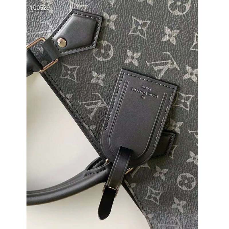 Louis Vuitton LV Unisex Grand Sac Monogram Eclipse Coated Canvas