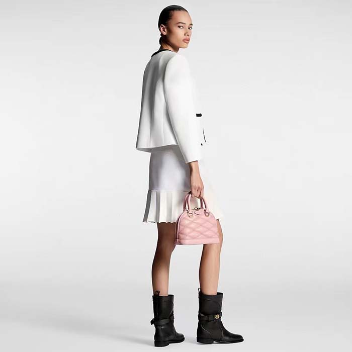 Louis Vuitton Women LV Wetsuit Pull Mikado Jacket Wool Silk White Regular Fit