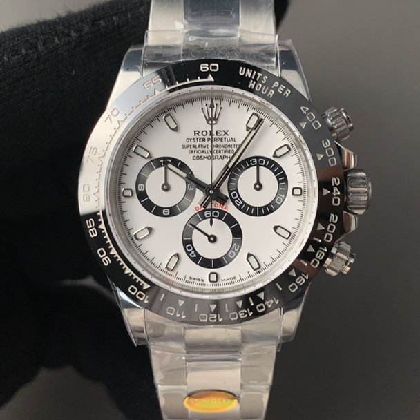 Rolex Daytona PANDA White Dial 40mm