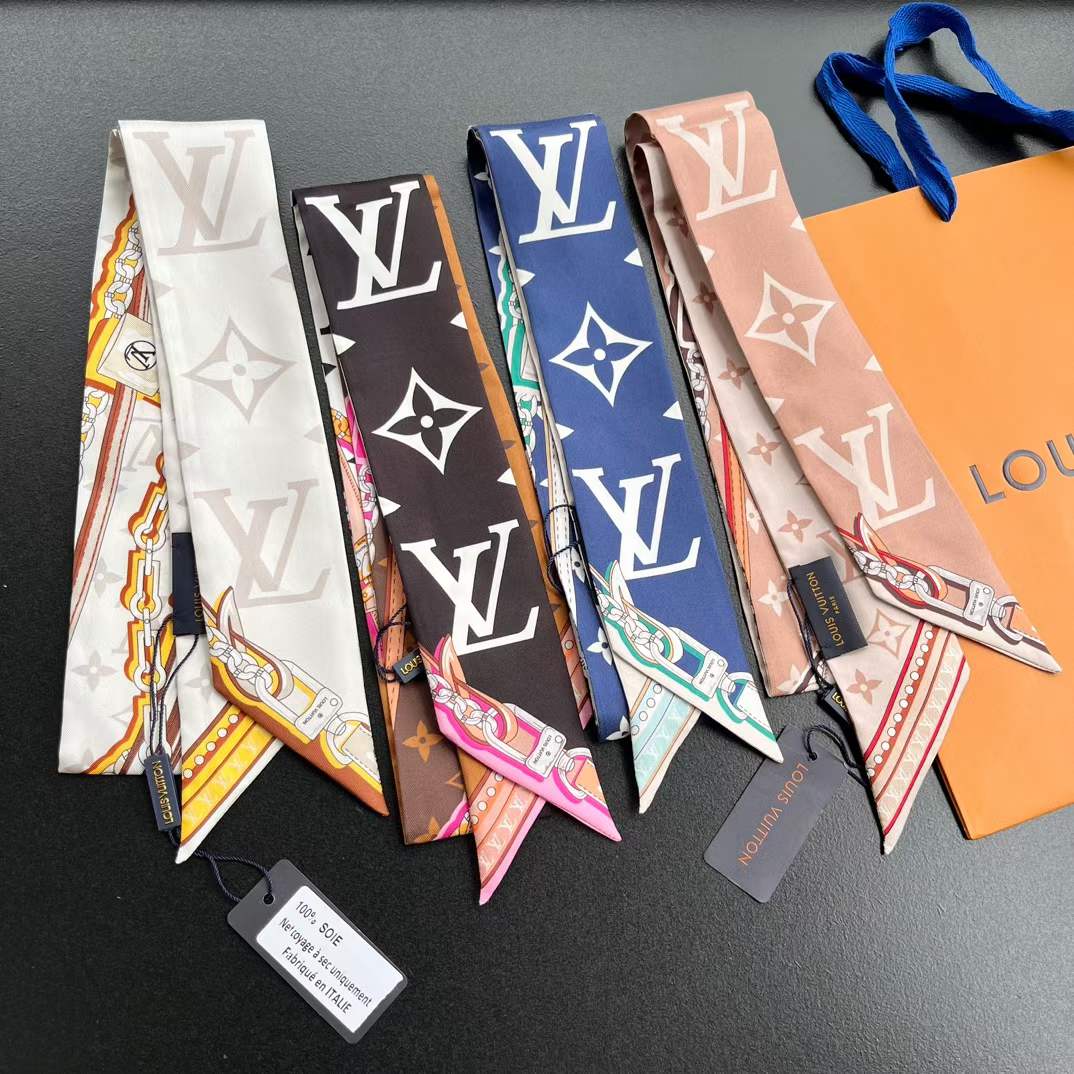 Louis Vuitton Women LV Ultimate Monogram BB Bandeau Black Allover Monogram Silk Inkjet M76676