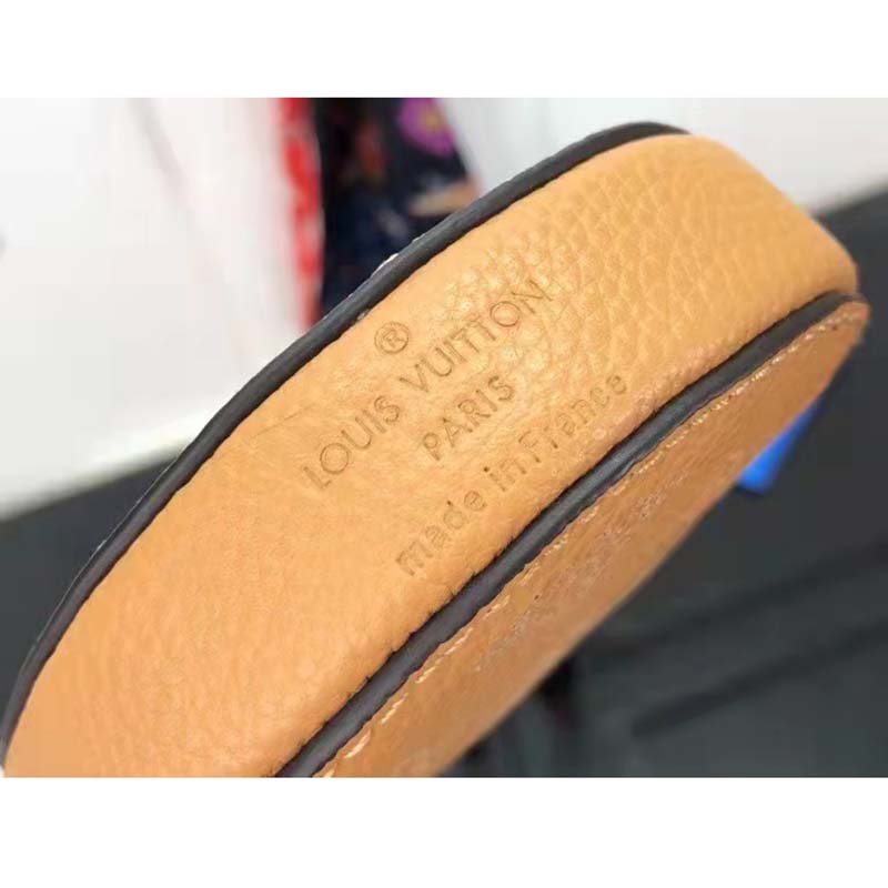 Louis Vuitton LV Women Bella Bucket Bag Mahina Arizona Brown Calfskin Calf Monogram