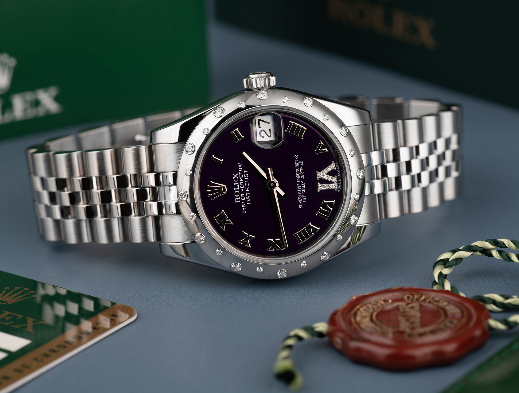 Rolex Datejust Diamond Bezel 178344