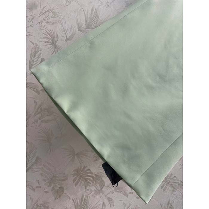 Louis Vuitton Women LV Mock-Neck Straight Dress Almond Green 1AFF75