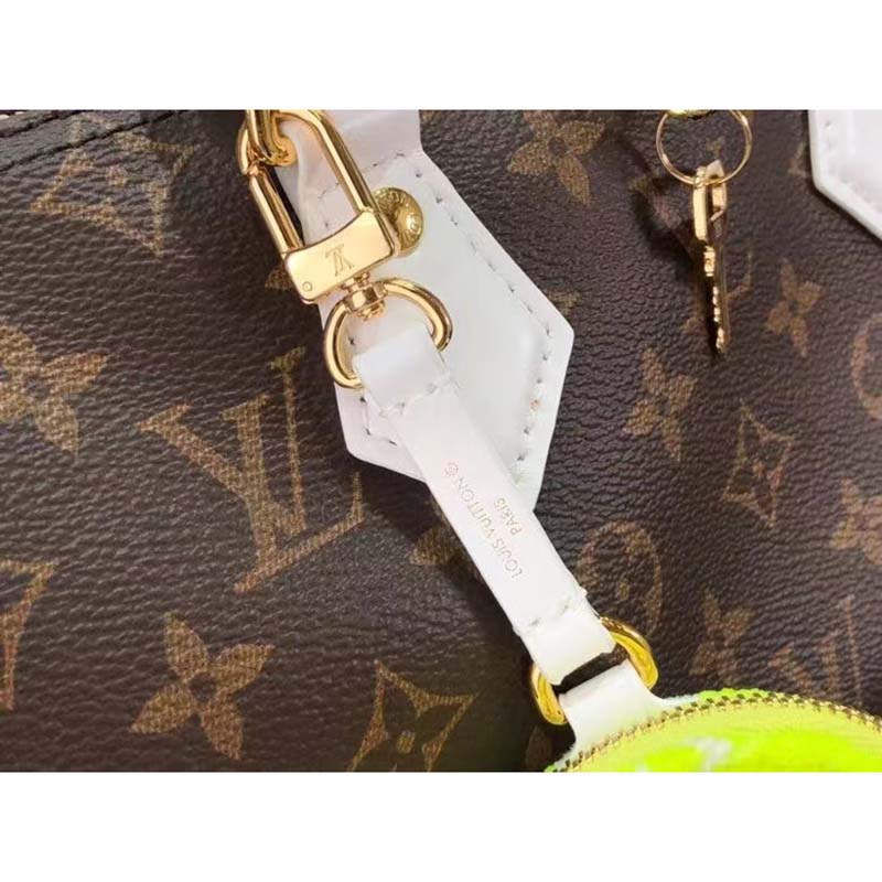 Louis Vuitton Women Speedy Bandoulière 25 Handbag Monogram Coated Canvas Cowhide Leather