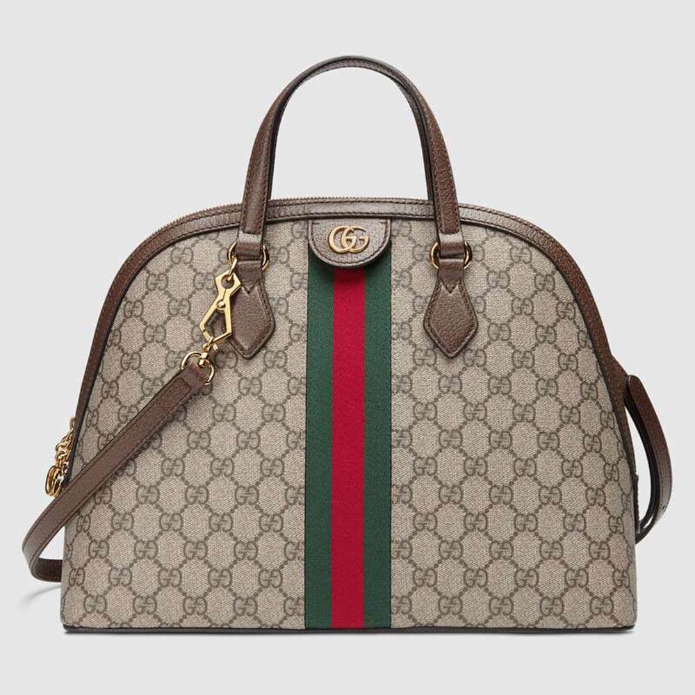 Gucci GG Women Ophidia GG Medium Top Handle Bag