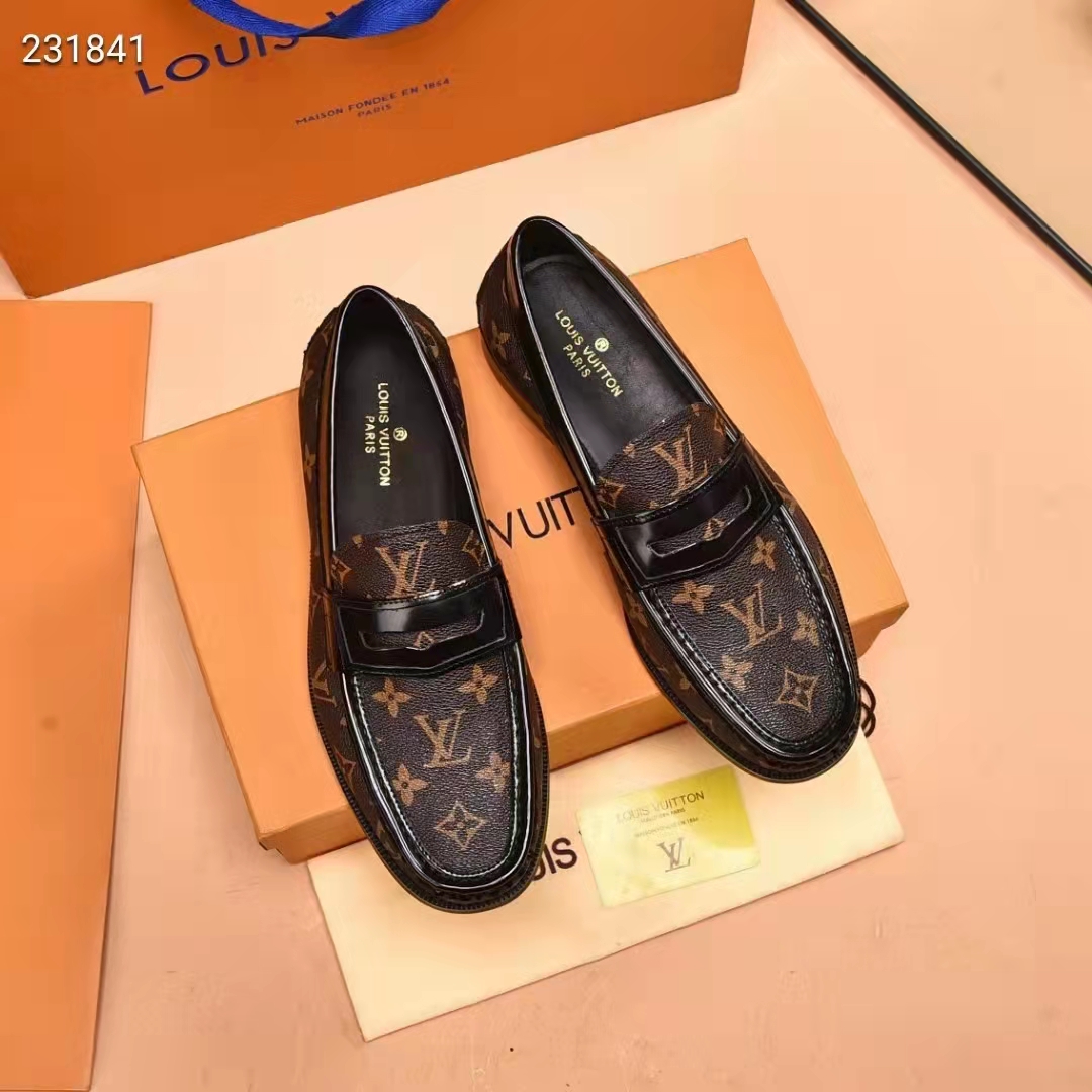 Louis Vuitton LV Men LVXNBA Loafer Ebene Monogram Canvas Blake Construction