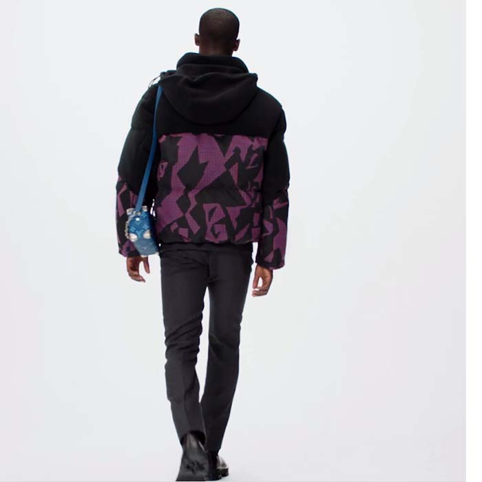 Louis Vuitton LV Unisex Mini Soft Trunk Denim Blue Cowhide Leather