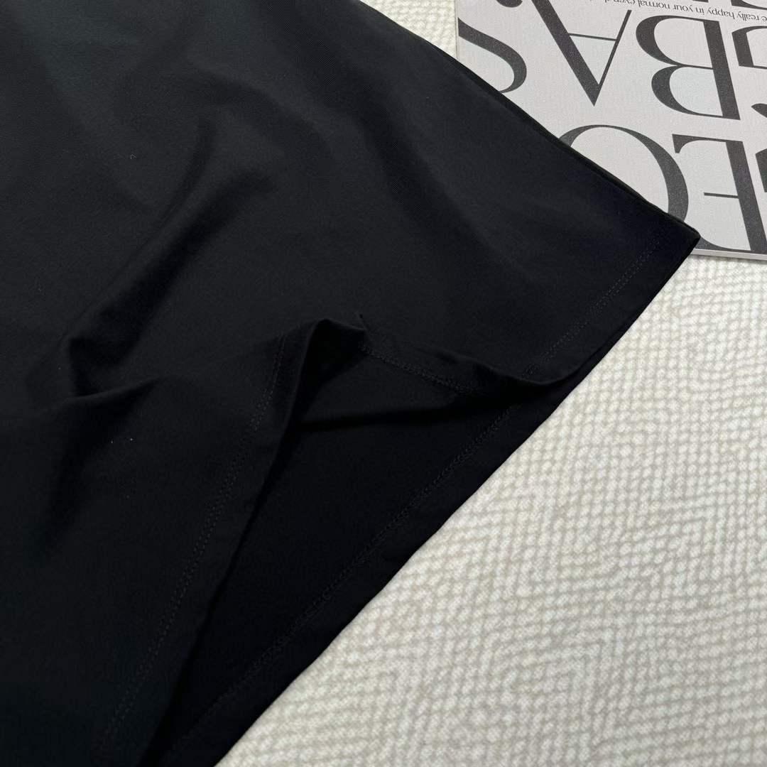 Gucci GG Men Cotton Jersey T-Shirt Patch Black Crewneck Short Sleeves