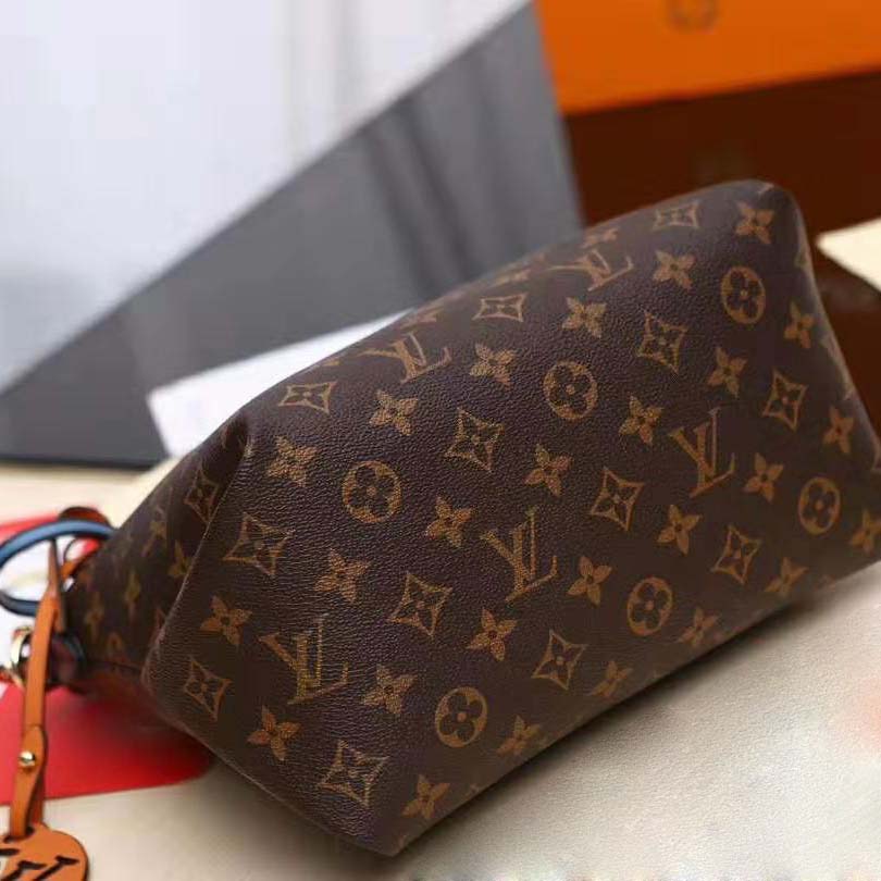 Louis Vuitton LV Women Beaubourg Hobo Mini Handbag in Monogram Canvas-Brown