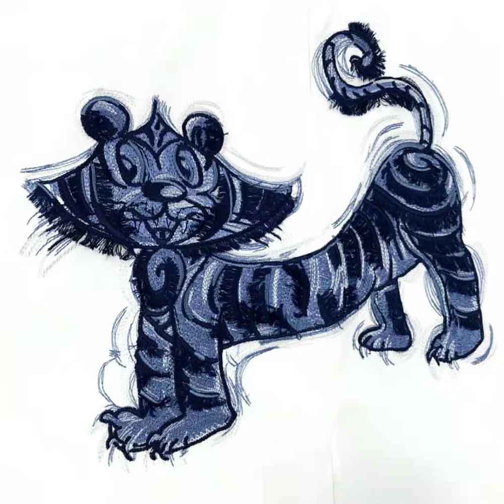 Dior Men Dior and Kenny Scharf T-shirt Relaxed Fit White Cotton Jersey