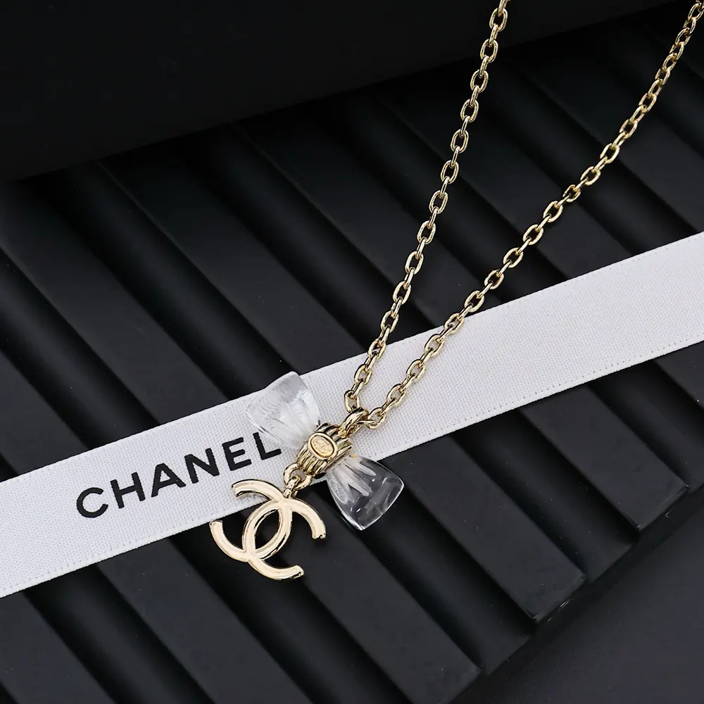 Chanel Women Pendant Necklace Metal Resin ABF546B19997